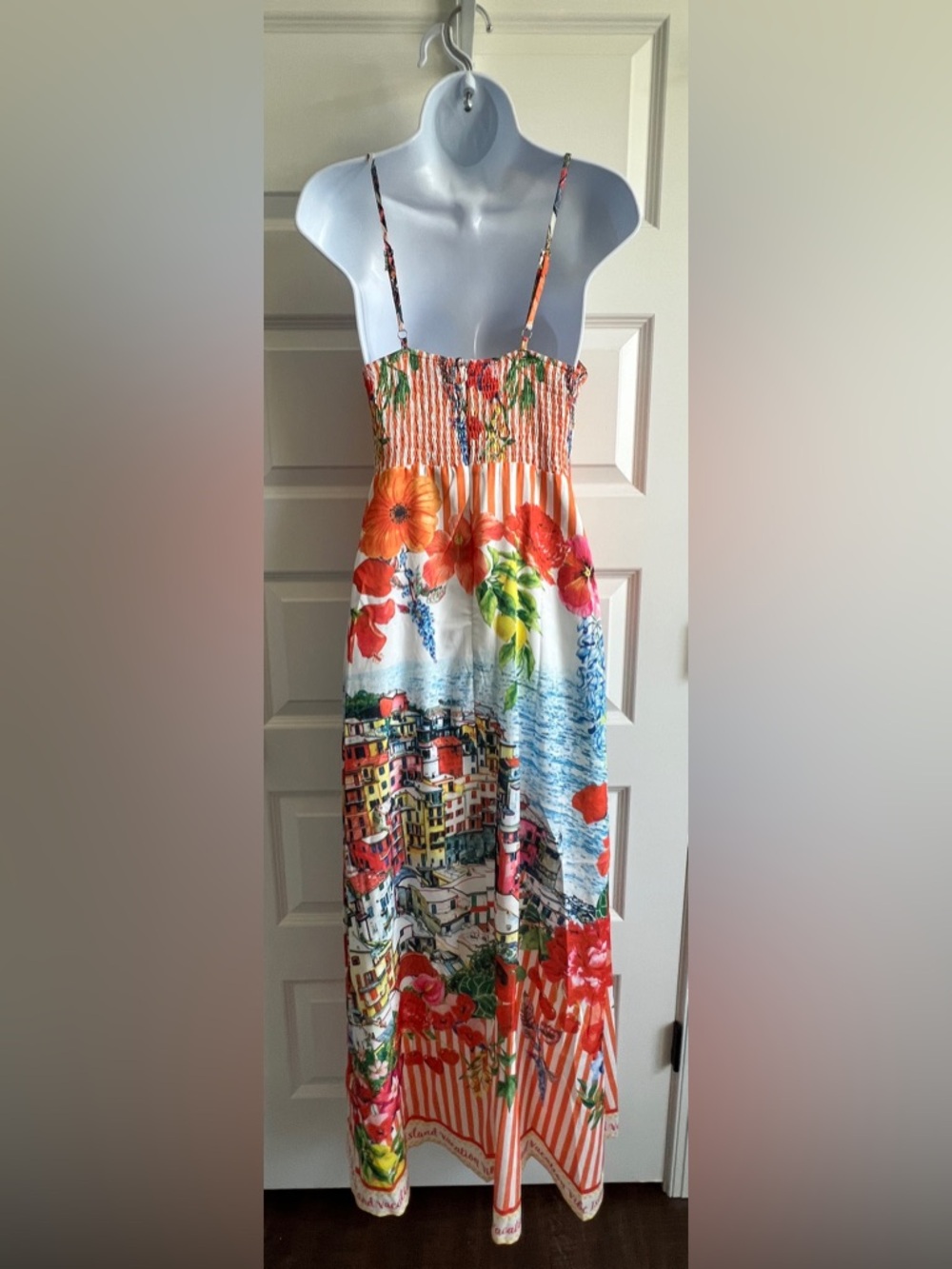ENDLESS MOON Forever New Floral Maxi Resortwear Island Vibe Summer Size Small - Picture 3 of 11